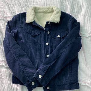 Navy Blue John Galt/Brandy Melville Jean Jacket